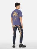  Áo Evisu Hakutaku Print T-shirt 'Purple' 