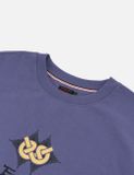  Áo Evisu Hakutaku Print T-shirt 'Purple' 