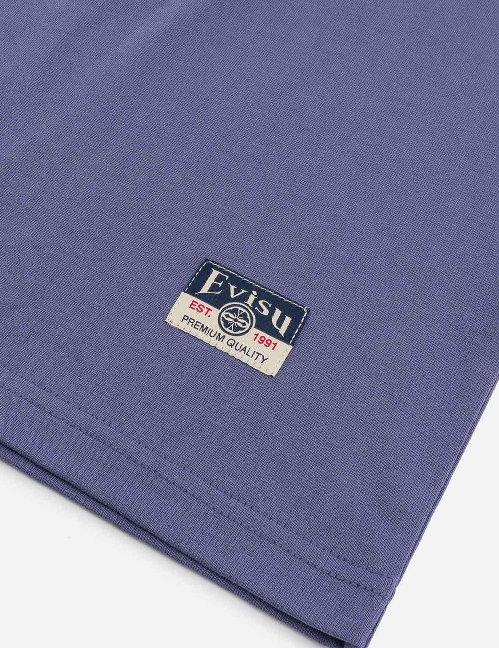  Áo Evisu Hakutaku Print T-shirt 'Purple' 
