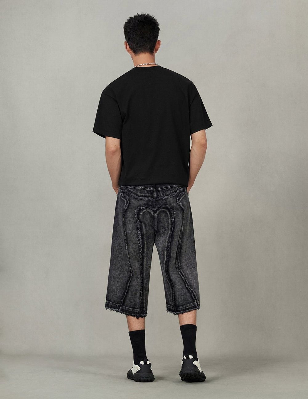  Áo Evisu High Heel Seagull Print T-Shirt 'Black' 