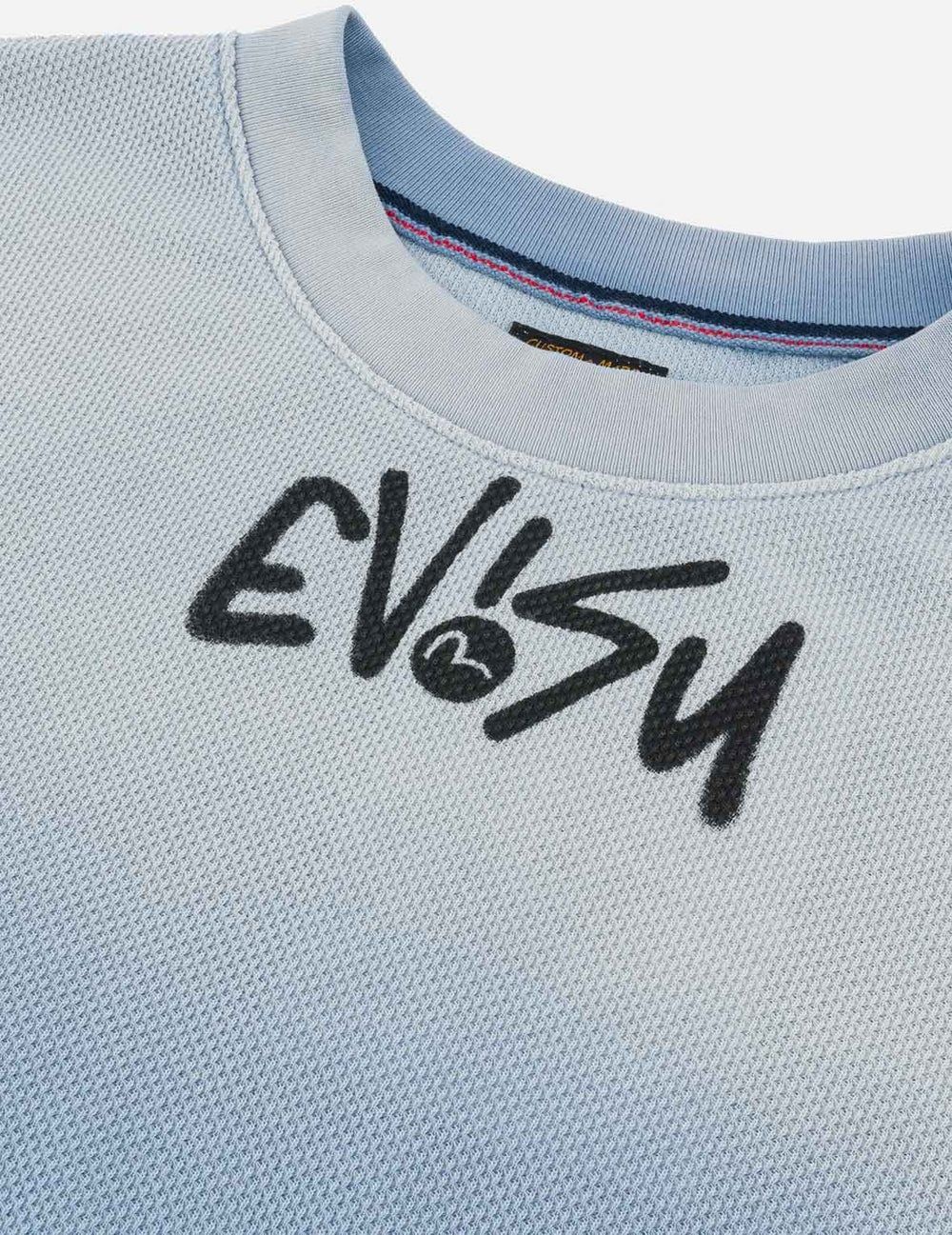  Áo Evisu Logo and Daicock Print 'Blue' 