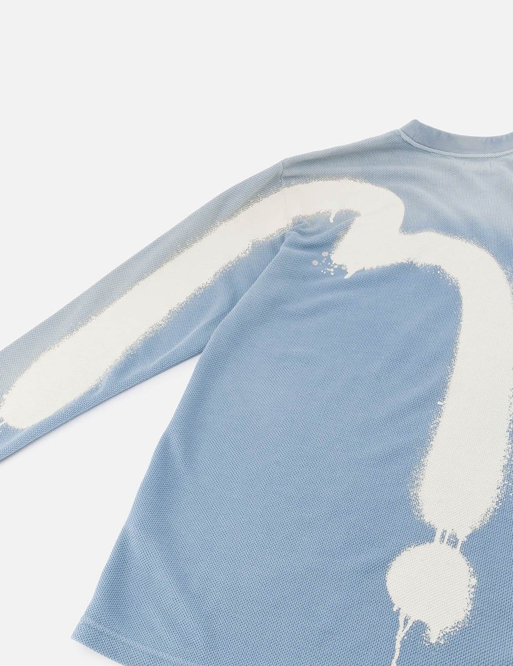  Áo Evisu Logo and Daicock Print 'Blue' 