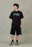  Áo Evisu Logo and Kamon Embroidery T-shirt 'Black' 
