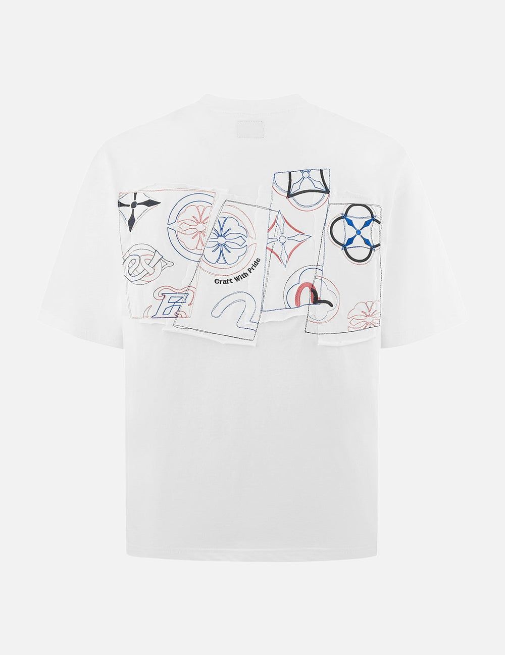  Áo Evisu Logo and Kamon Embroidery T-shirt 'White' 