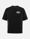  Áo Evisu Logo Daicock Print T-Shirt 'Black' 