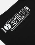  Áo Evisu Logo Daicock Print T-Shirt 'Black' 