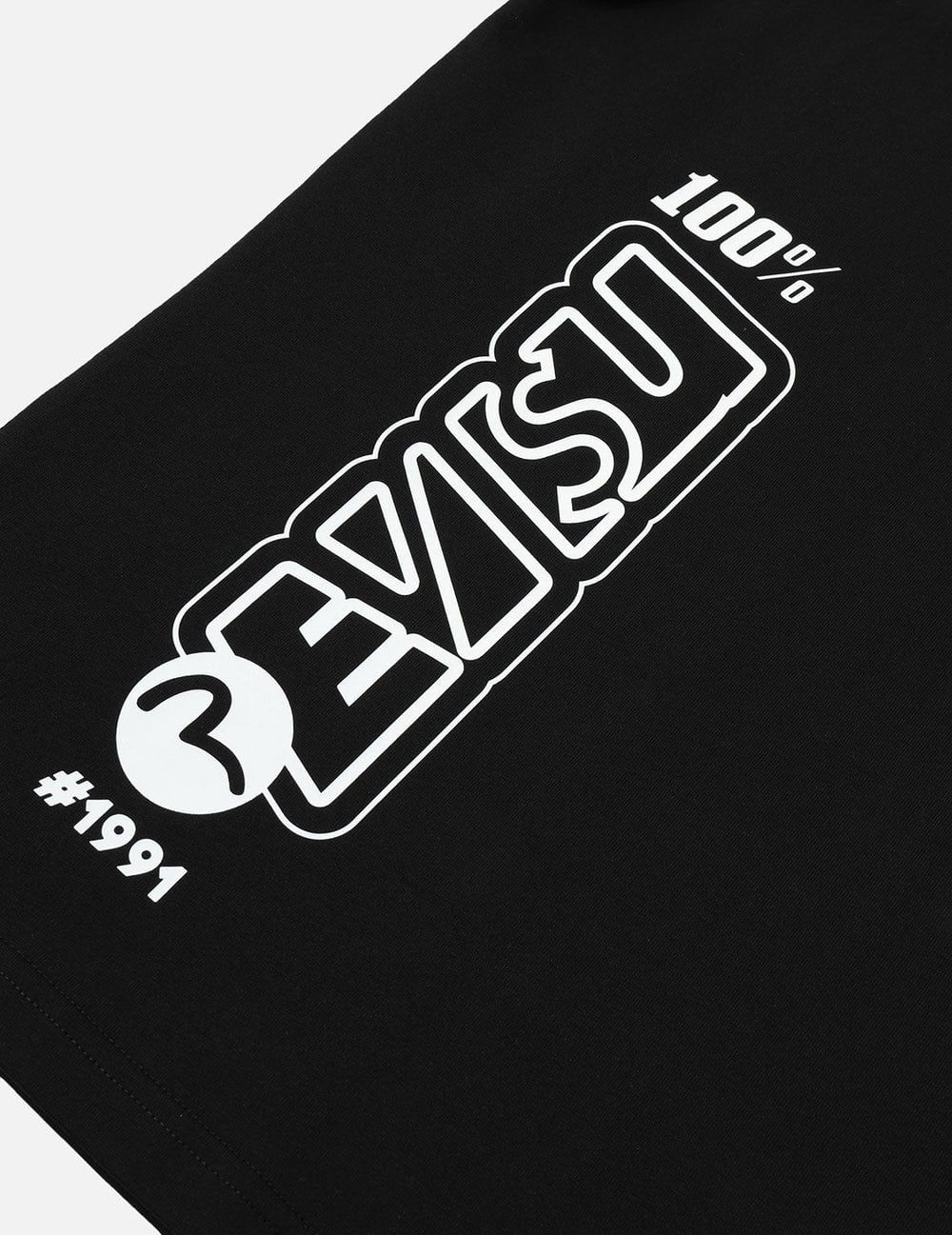  Áo Evisu Logo Daicock Print T-Shirt 'Black' 