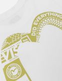  Áo Evisu Logo Daicock Print T-Shirt 'White' 
