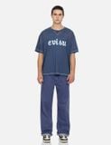  Áo Evisu Logo Print Boxy T-shirt 'Navy' 
