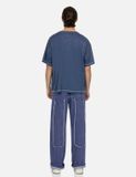  Áo Evisu Logo Print Boxy T-shirt 'Navy' 