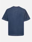  Áo Evisu Logo Print Boxy T-shirt 'Navy' 