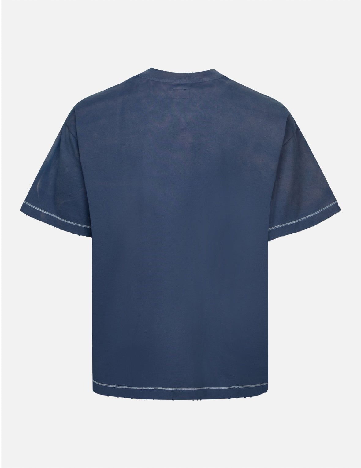  Áo Evisu Logo Print Boxy T-shirt 'Navy' 