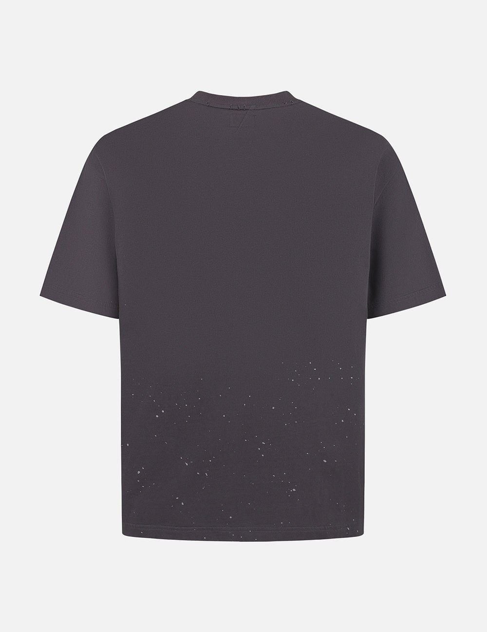 Áo Evisu Logo Seagull Print T-shirt 'Charcoal' 