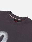  Áo Evisu Logo Seagull Print T-shirt 'Charcoal' 