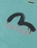  Áo Evisu Logo Seagull Print T-shirt 'Green' 