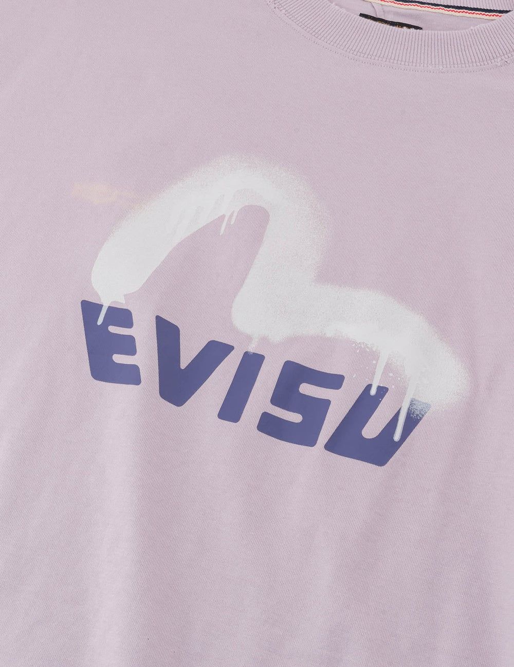  Áo Evisu Logo Seagull Print T-shirt 'Purple' 