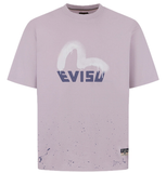  Áo Evisu Logo Seagull Print T-shirt 'Purple' 