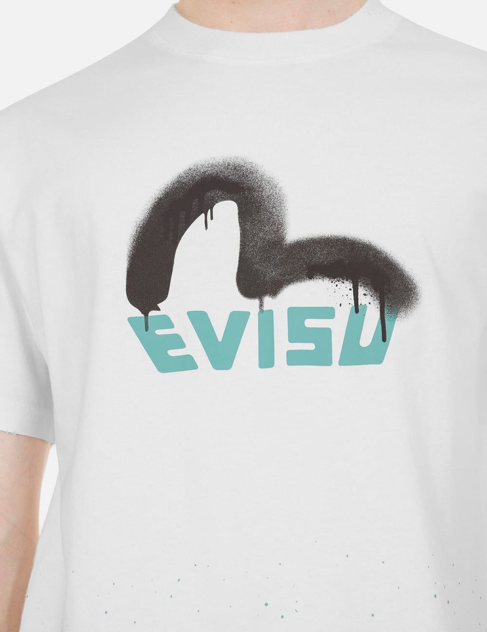  Áo Evisu Logo Seagull Print T-shirt 'White' 