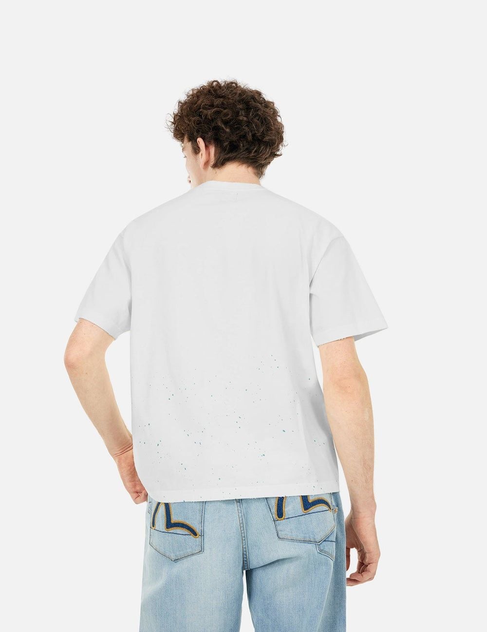  Áo Evisu Logo Seagull Print T-shirt 'White' 