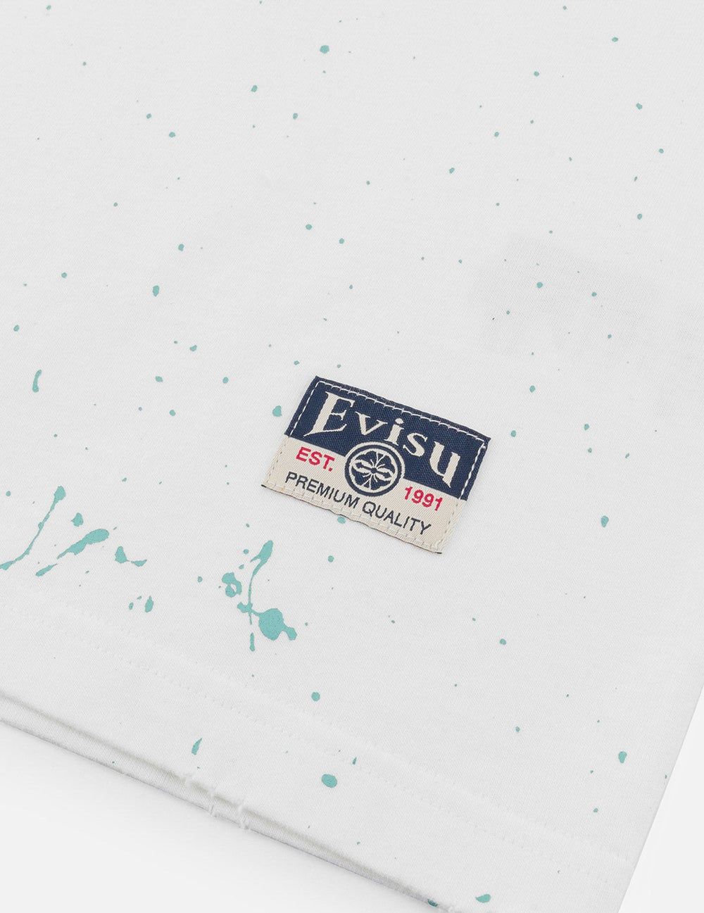  Áo Evisu Logo Seagull Print T-shirt 'White' 
