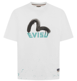  Áo Evisu Logo Seagull Print T-shirt 'White' 
