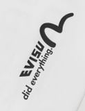  Áo Evisu Logo Slogan Print Fit T-shirt 'White' 