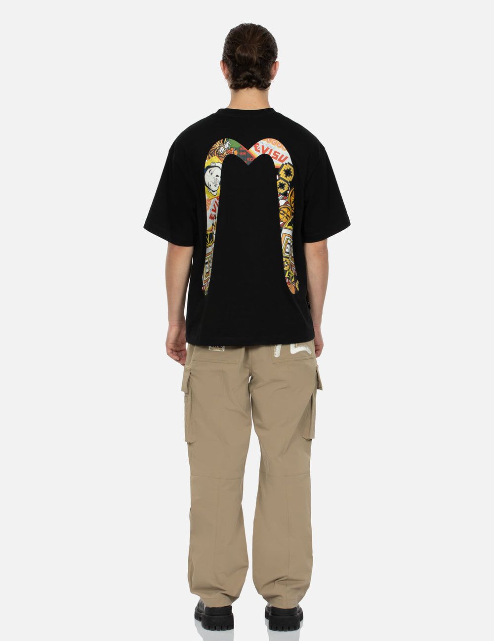  Áo Evisu Lucky Slot Machine T-shirt 'Black' 