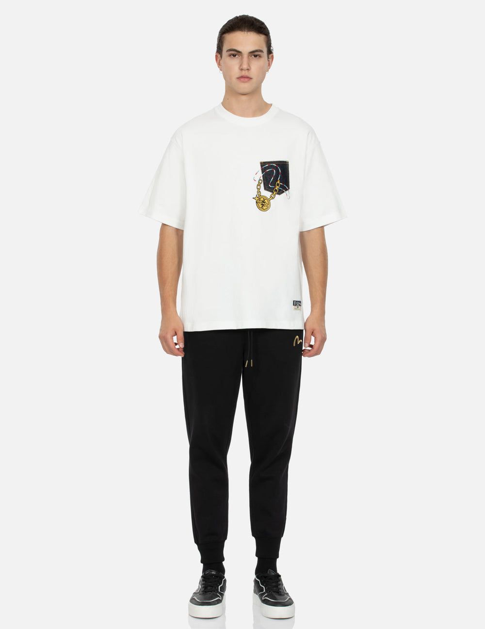  Áo Evisu Lucky Slot Machine T-shirt 'White' 