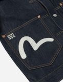  Áo Evisu Map Appliqué Embroidery Jacket 'Indigo' 