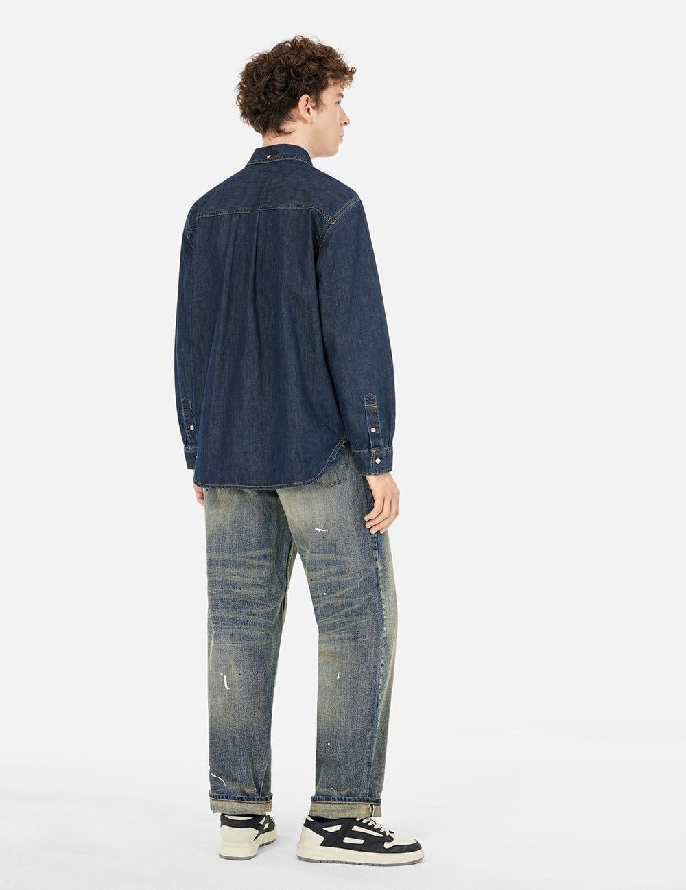  Áo Evisu Multi-Pocket Brocade 'Indigo' 