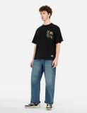  Áo Evisu Multi-Pocket and Multi-Print T-shirt 'Black' 