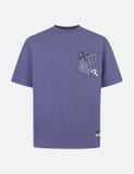  Áo Evisu Multi-Pocket and Multi-Print T-shirt 'Purple' 