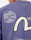  Áo Evisu Multi-Pocket and Multi-Print T-shirt 'Purple' 