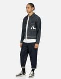  Áo Evisu Panda Daicock Denim Jacket 'Indigo' 