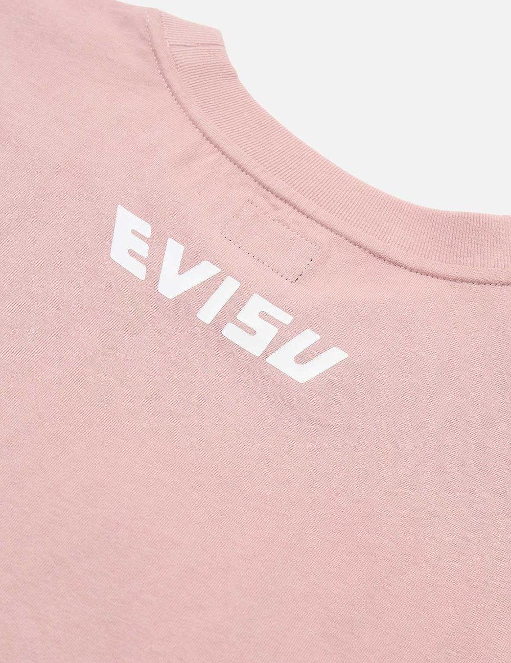  Áo Evisu Playful Seagull Embroidery T-Shirt 'Pink' 