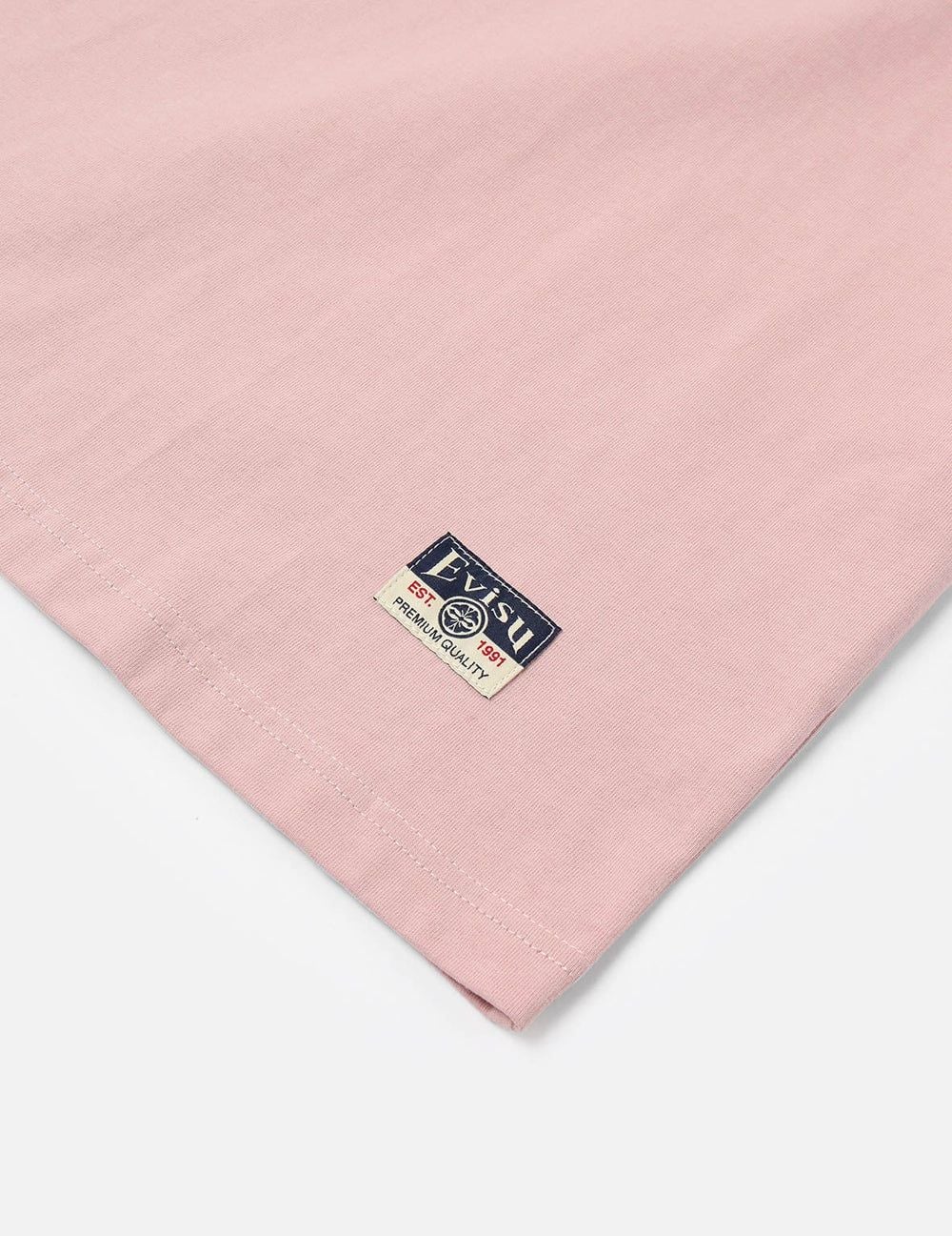  Áo Evisu Playful Seagull Embroidery T-Shirt 'Pink' 