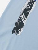  Áo Evisu Poster Daicock Print T-shirt 'Blue' 