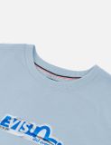  Áo Evisu Poster Daicock Print T-shirt 'Blue' 