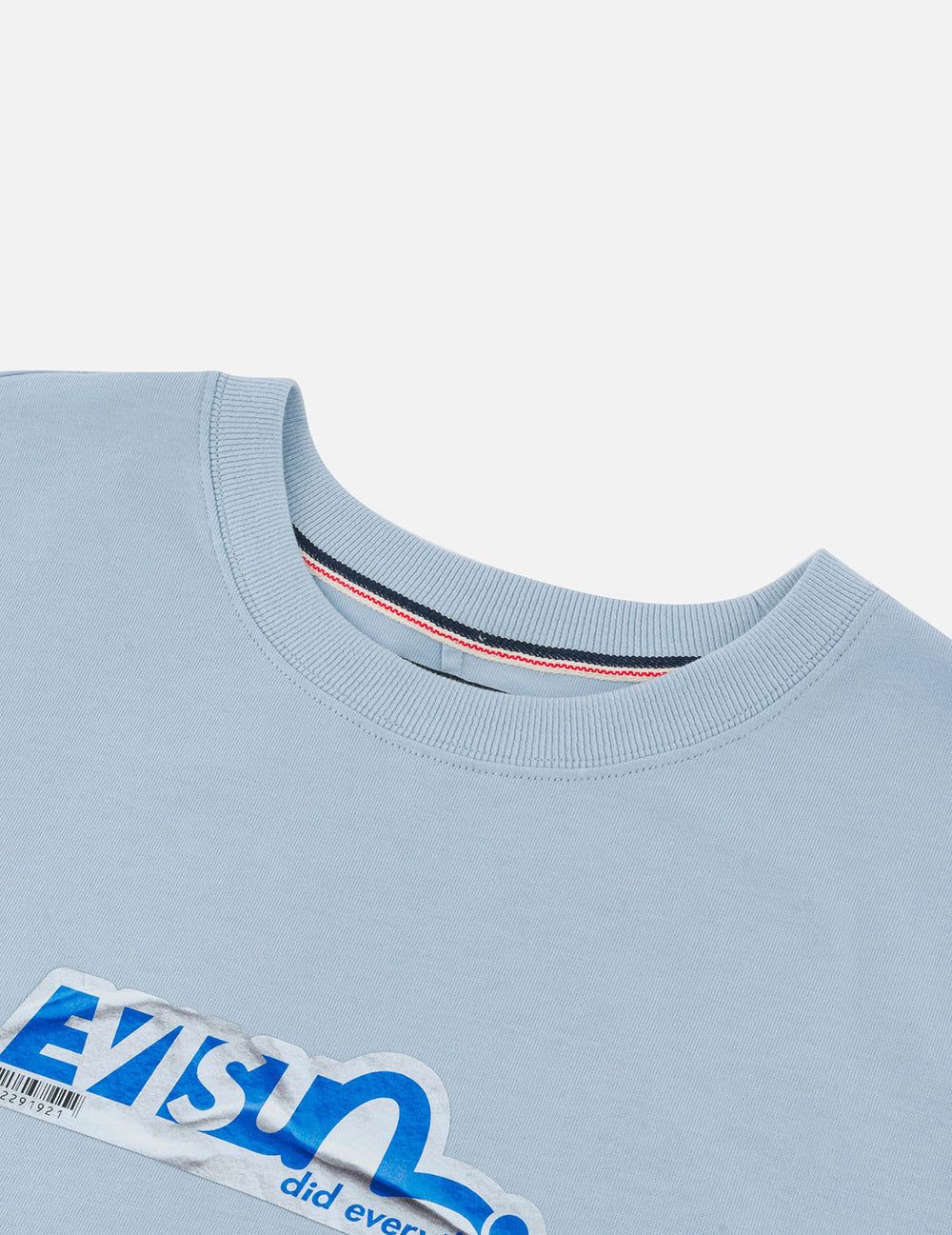  Áo Evisu Poster Daicock Print T-shirt 'Blue' 