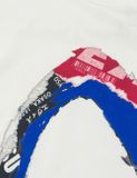  Áo Evisu Poster Daicock Print T-shirt 'White' 