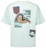  Áo Evisu Print T-shirt 'Green' 