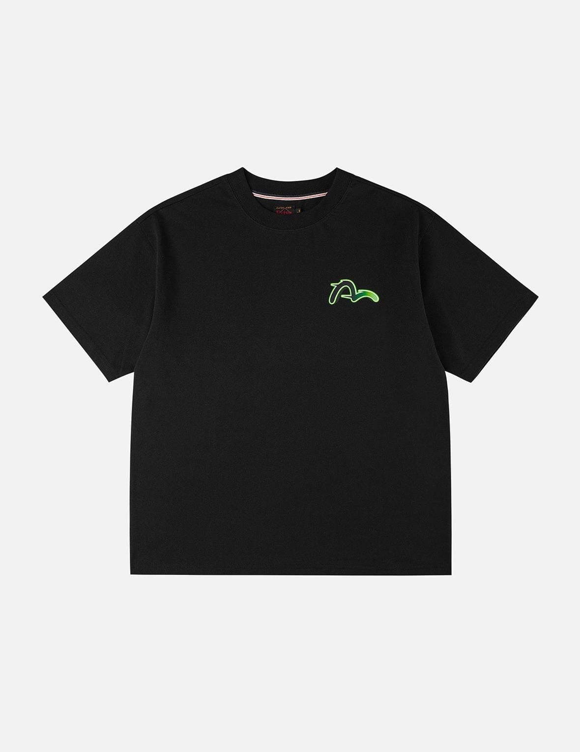  Áo Evisu Raiders T-Shirt 'Black' 