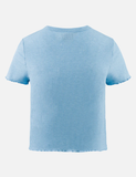  Áo Evisu Rope Twist Logo Embroidery T-shirt 'Blue' 