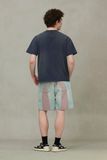  Áo Evisu Seagull and Logo Appliqué T-Shirt 'Navy' 