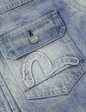  Áo Evisu Seagull Appliqué Embroidery Jacket 'Indigo' 