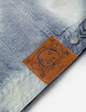  Áo Evisu Seagull Appliqué Embroidery Jacket 'Indigo' 