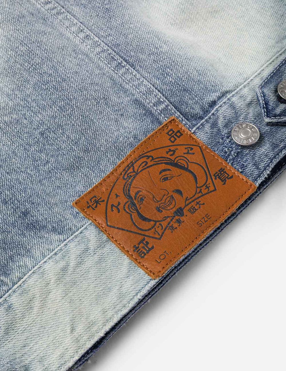  Áo Evisu Seagull Appliqué Embroidery Jacket 'Indigo' 