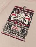  Áo Evisu Seagull Daruma Totem T-shirt 'Brown' 