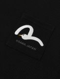  Áo Evisu Seagull Logo Embroidery T-shirt 'Black' 