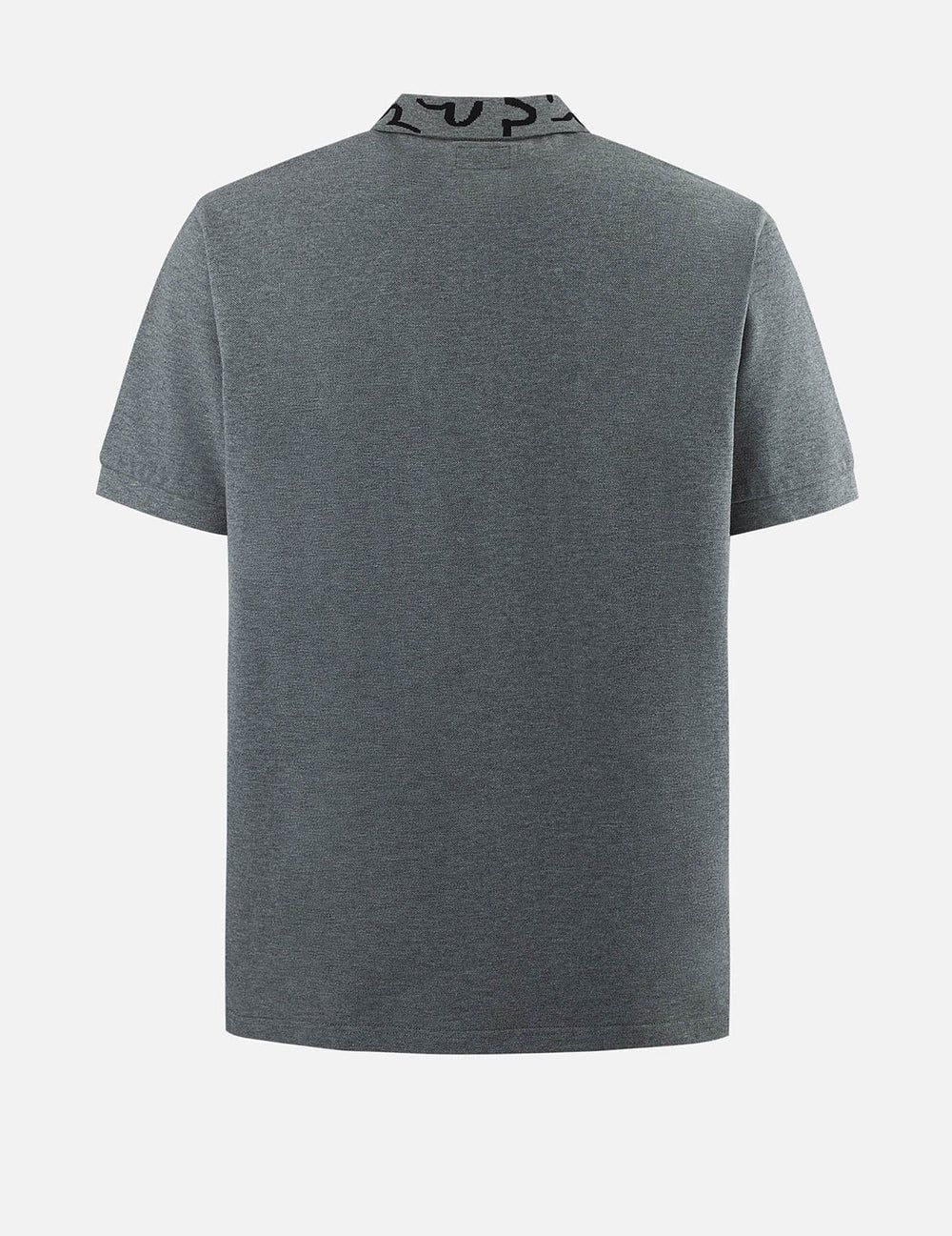  Áo Evisu Seagull Motif Collar Relax Polo 'Grey' 